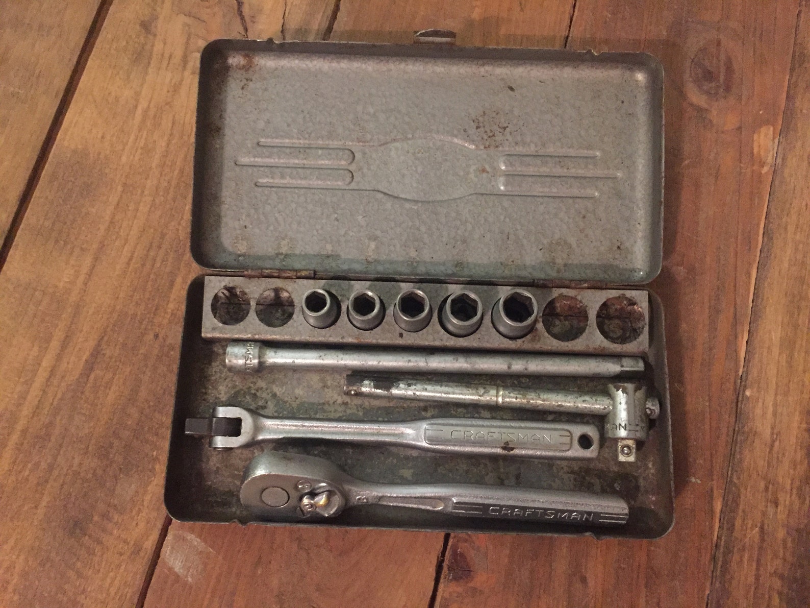 Vintage Craftsman 1/4 Socket Set Etsy