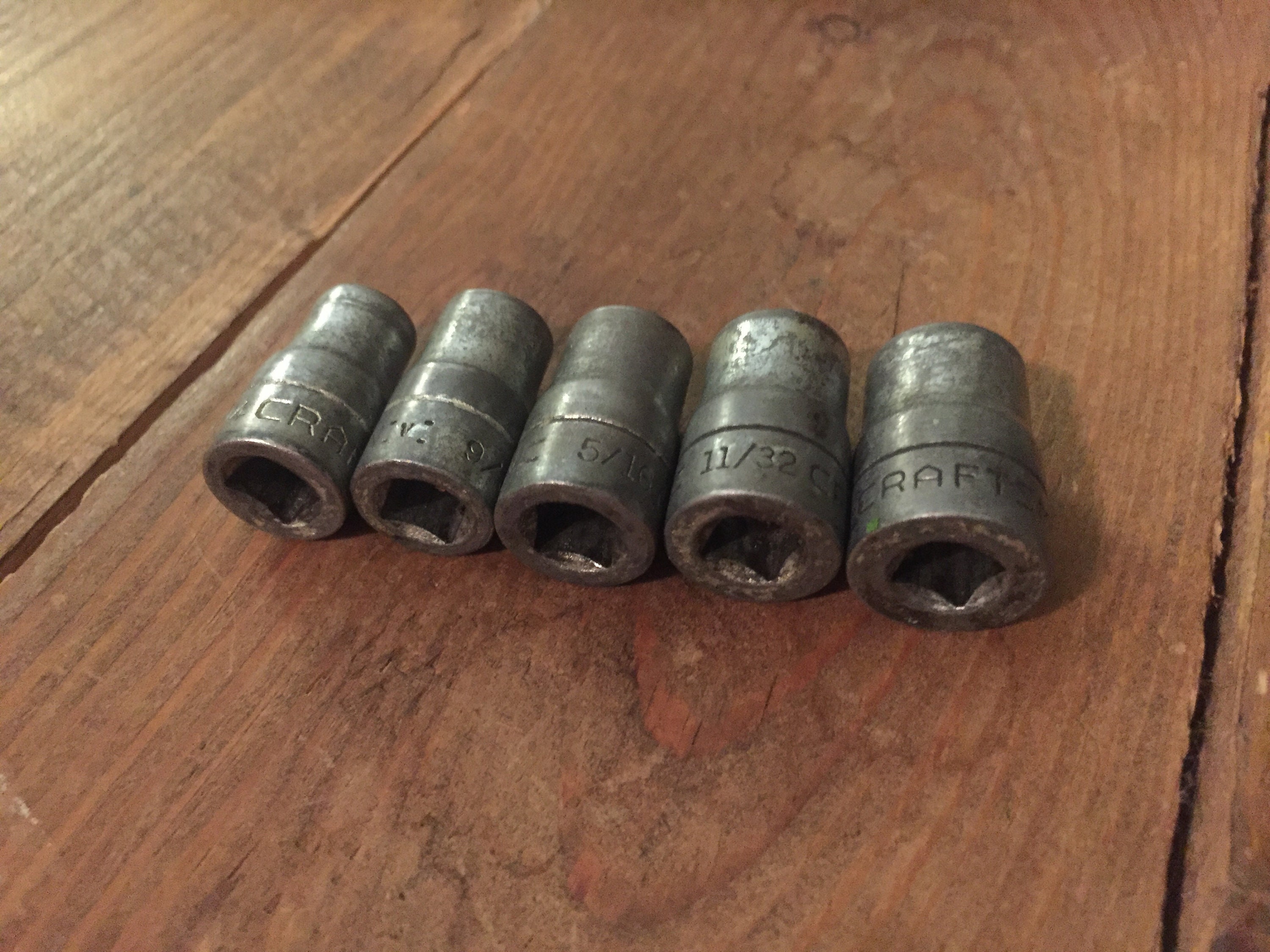 Vintage Craftsman 1/4 Socket Set Etsy