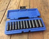 Cornwell Blue Power 1 4 Metric Socket Set