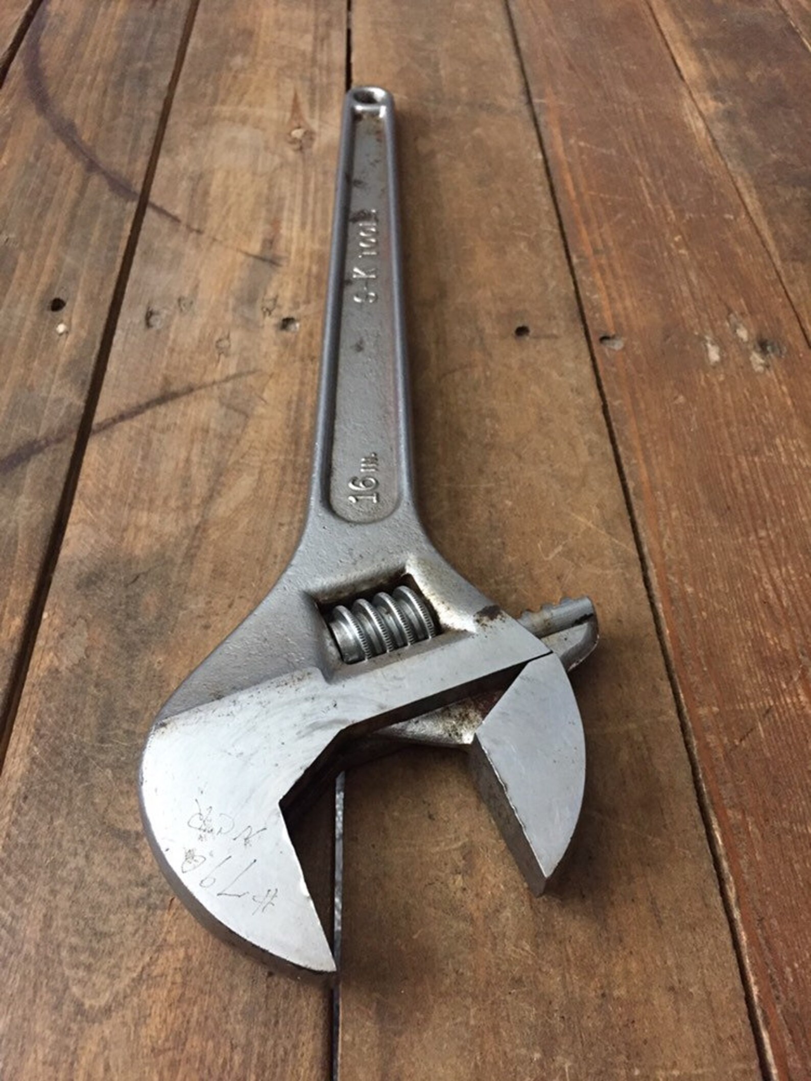 SK Tools 16 in. Adjustable Wrench Etsy