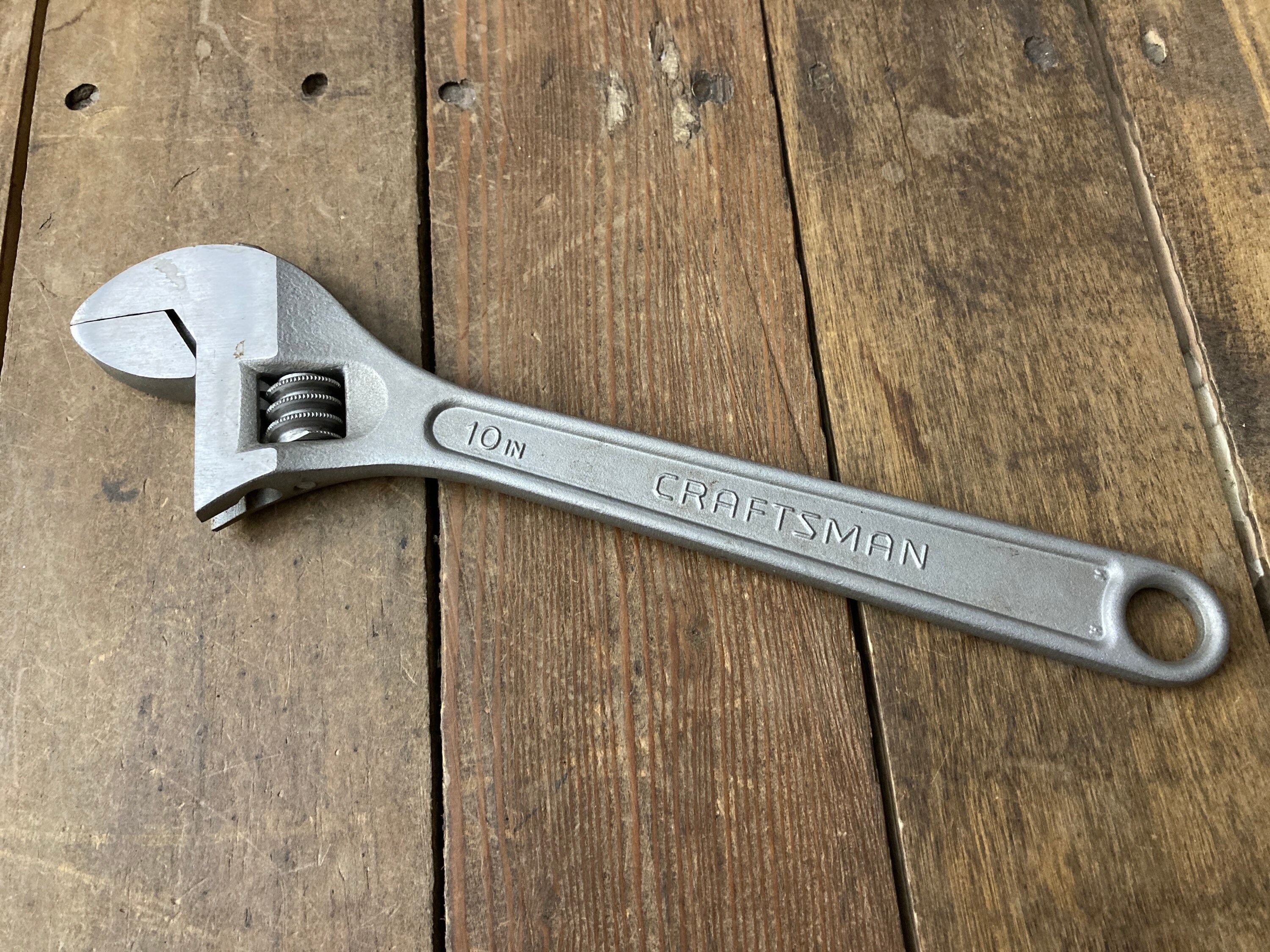 Vintage Craftsman 10in. Adjustable Wrench Etsy