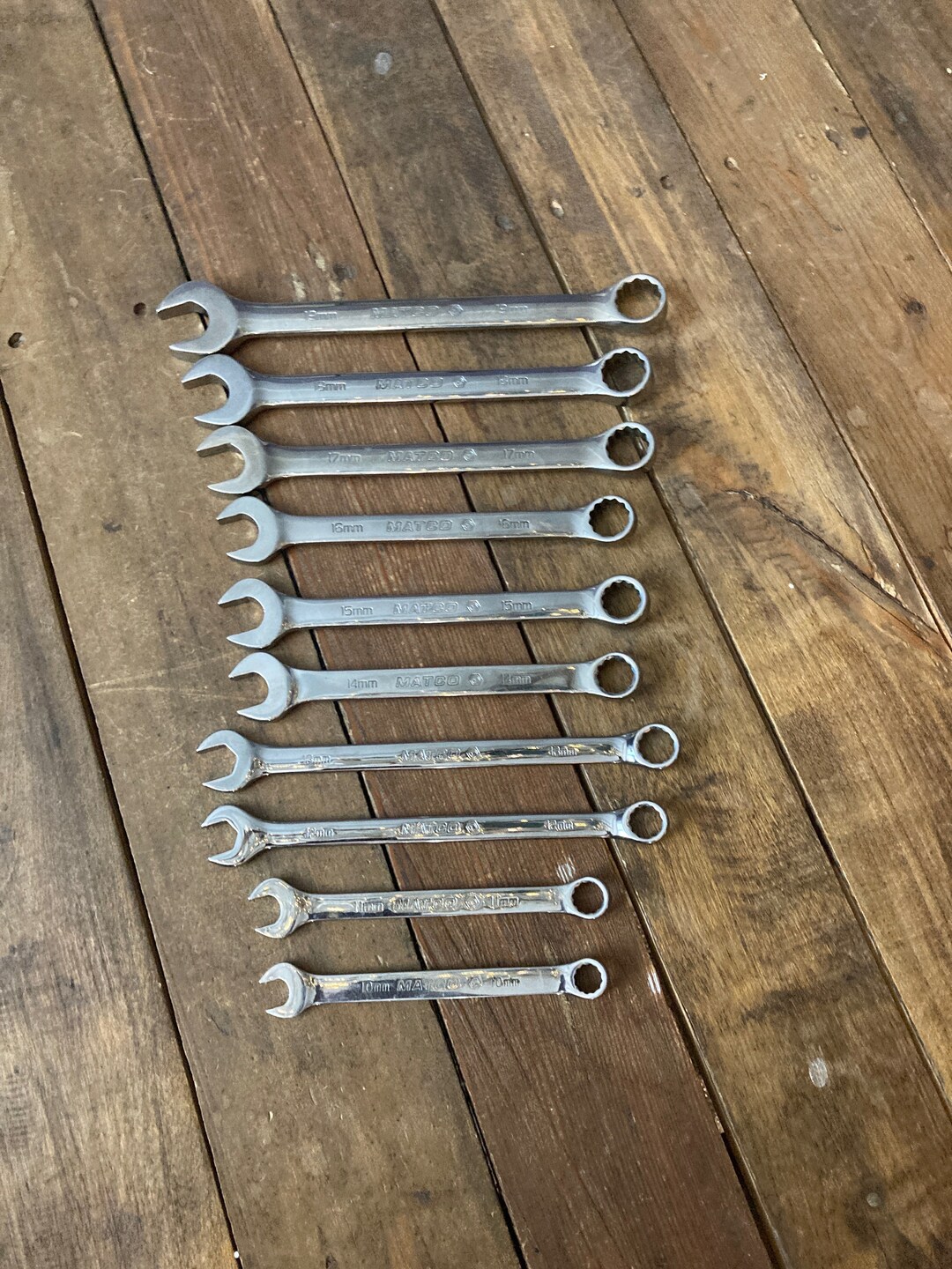 Matco USA Wrench Set Etsy