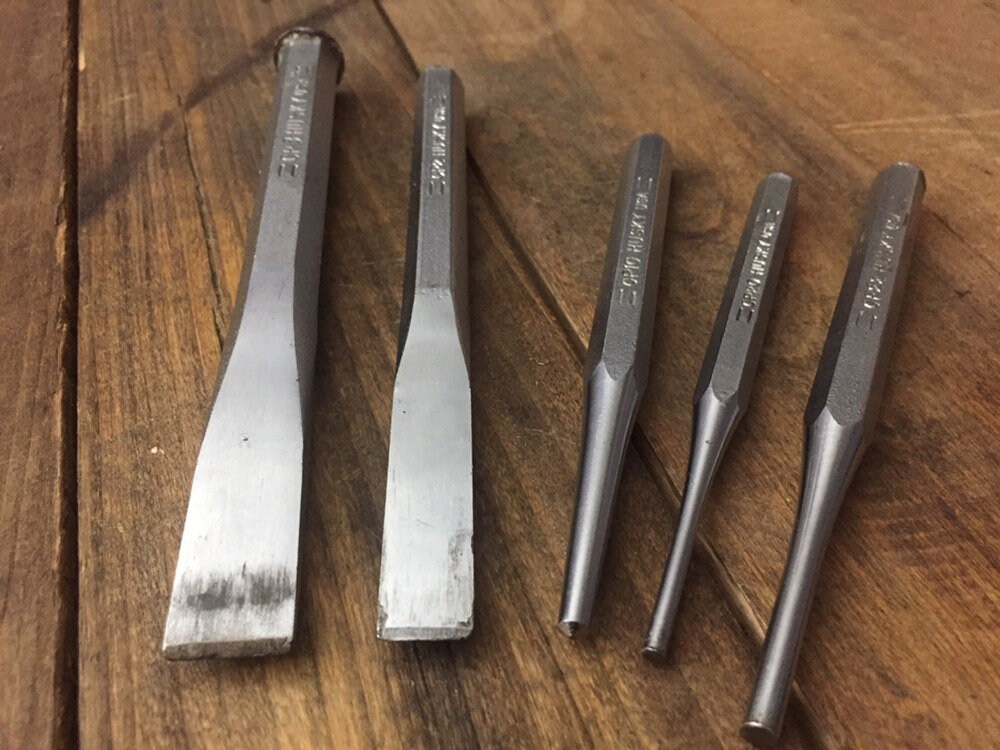 Vintage Husky Punch & Chisel Set Etsy