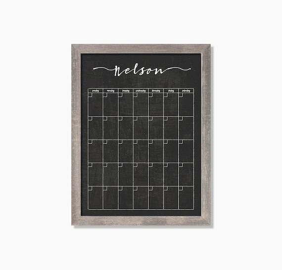 Calendario lavagna MEDIO Nessuna nota o menu Calendario