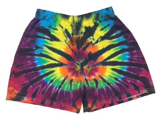 tie dye boxer shorts