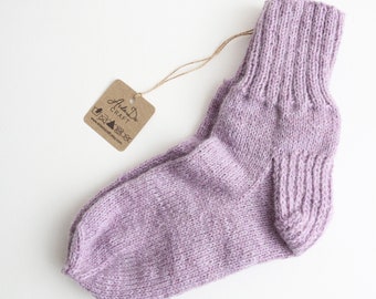 Cozy wool socks, sheep wool mohair handmade socks , socks for women or men, bed socks, warm cosy socks, EU 38, 39, UK 5, 6