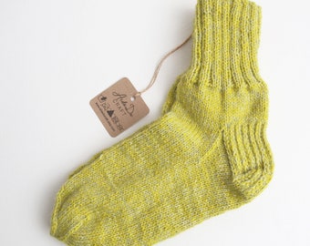 Hand knitted socks EU 38 39 UK 5 6