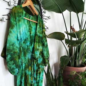 Womens Kimono Duster | Tie Dye Clothing | Hippie Clothes