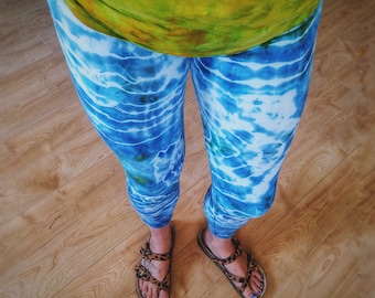 Tie Dye Yoga Clothing | Womens Boho Leggings | Tie Dye Leggings