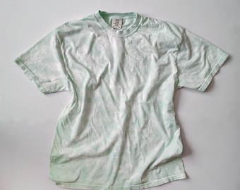 Seafoam Green | Womens Tie Dye Shirt | Boho Top