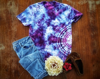 Tie Dye Shirt | Women's Hippie Clothing | Boho Gift for Her