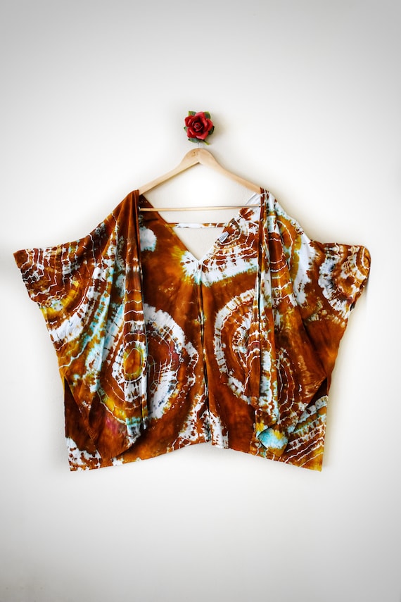 Tie Dye Kimono | Women's Festival Clothing | Tie Dye Shawl