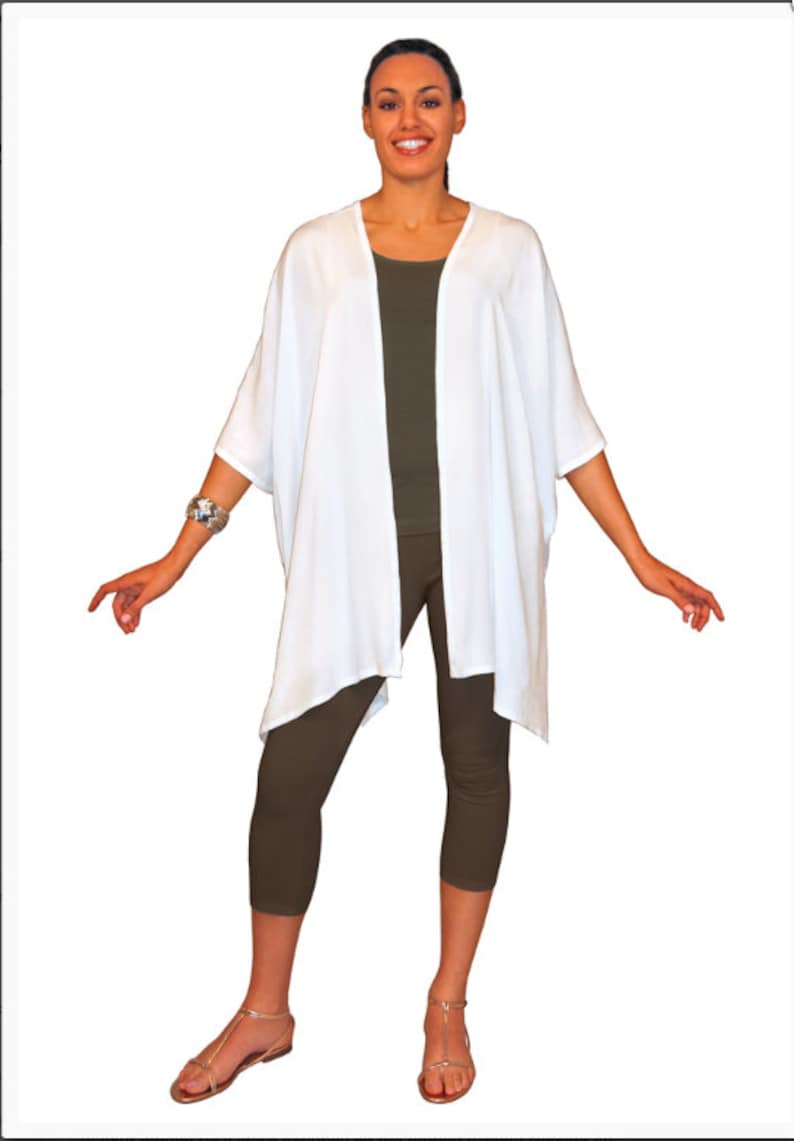 Tie Dye Kimono | Women's Festival Clothing | Tie Dye Shawl bild 5