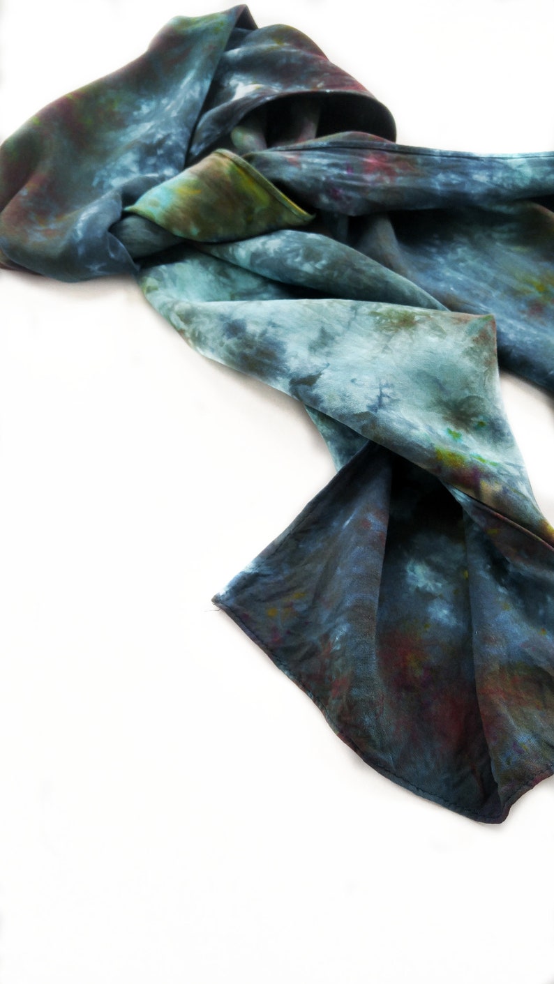 Tie Dye Scarves | Womens Neck Scarf | Scarf Headband | Hippie Clothing | Festival Accessories 