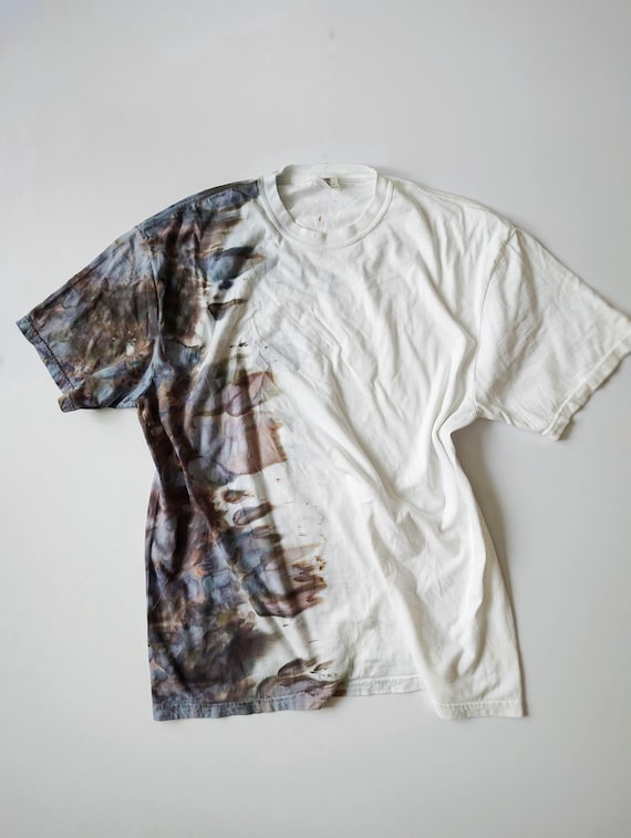 Hand Dyed Tie Dye T-Shirt | Unisex Boho Clothing | Custom Spiral Tee | Festival Wear | Gift for Her | Gift for Him | Handmade Tie Dye Shirt