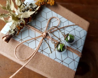Terrarium Bead Earrings