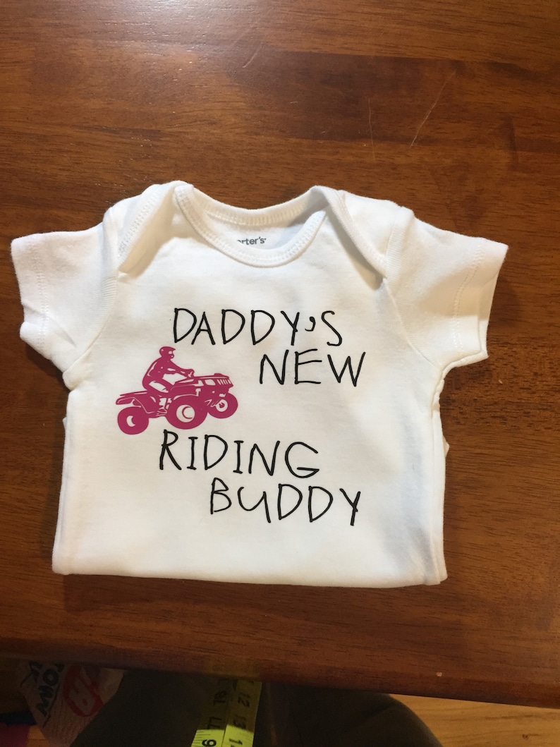 Daddy/'s New Riding Buddy