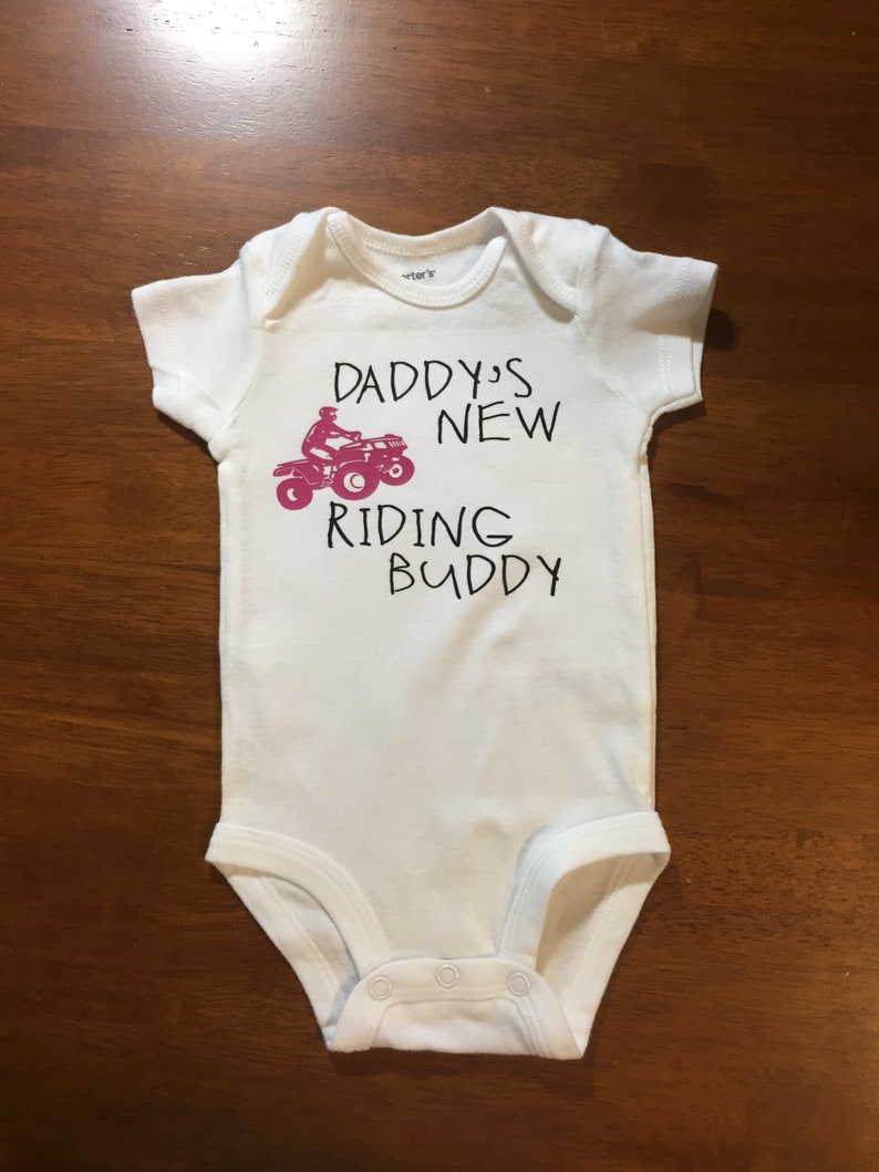 Daddy/'s New Riding Buddy