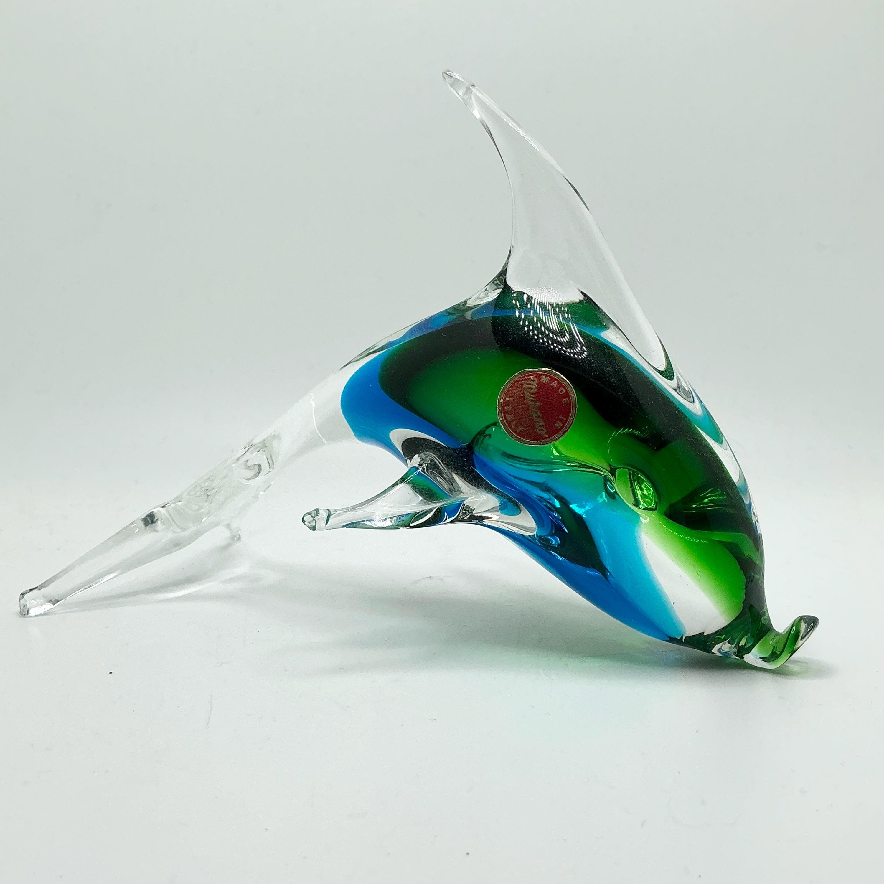 Murano Glass Dolphin - Etsy