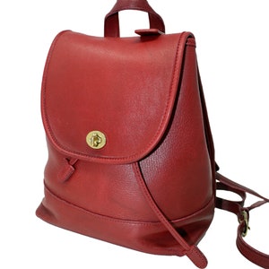 Coach Backpack Style 9791 in Red 