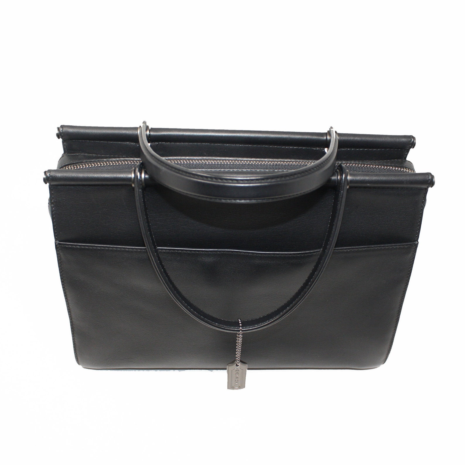Vintage Coach Whitney Satchel Bag Style 9182 in Black Leather | Etsy