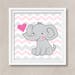 Elephant Printable Art Set for Kid's Room Nursery Wall - Etsy