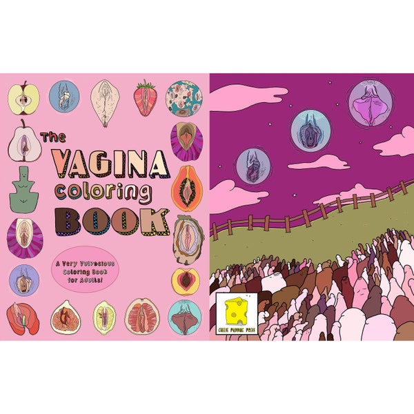 The Vagina Coloring Book: A Very Vulvacious Coloring Book for Adults!