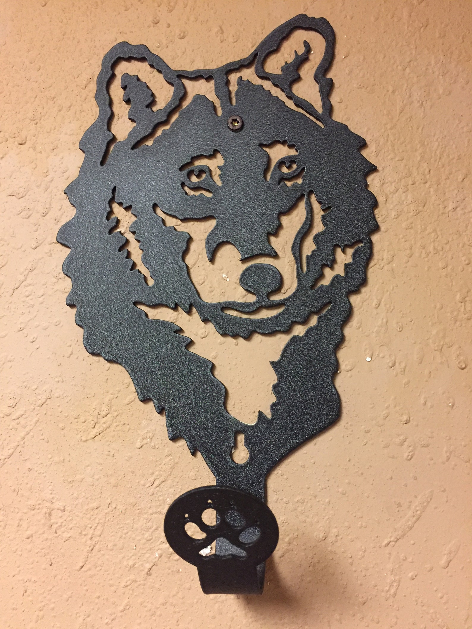 Wildlife Wolf Hook / Hangers / American Made / Home Decor / Etsy