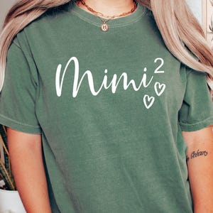 Comfort Colors© Mimi Squared Shirt, Mimi Times 2, x2 Mimi Shirt, Mimi Again, Pregnancy Announcement Shirt, Mimi Shirt, Mimi Tee