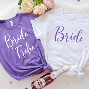Bride Shirt Unisex (READ ITEM DETAILS), Bride Shirt, Bridal Party, Bachelorette Party, Bachelorette Shirts, Bride Squad, Bride Tribe