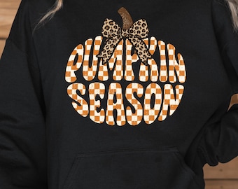 Pumpkin Season Hoodie, Pumpkin Sweatshirt, Pumpkin Spice Lover Gift, Fall Shirt