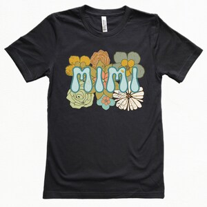 Boho Mimi Shirt, Retro Mimi T Shirt, Flower Mimi Tee, Vintage Mimi Tshirt, Mimi Gift, Mothers Day Shirt, Mothers Day Gift