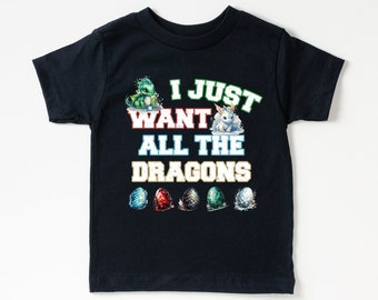 Kids Dragon Shirt, Toddler Shirt, Dragon Lover Shirt, Dragon Birthday Tee, Dragon Onesie