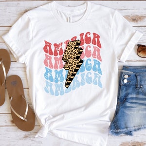 4th of July Shirt, Retro America Shirt, USA Shirt, Fourth of July Shirt, July 4th Shirt, July Fourth Shirt, Vintage Retro Patriotic Shirt