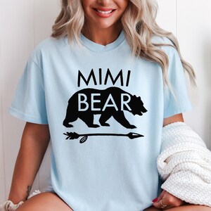 Comfort Colors© Mimi Bear Shirt, Mimi Shirt, Bear Family Shirts, Vintage Mimi T Shirt, Oversized, Baggy, Mimi Gift, Gift for Mimi