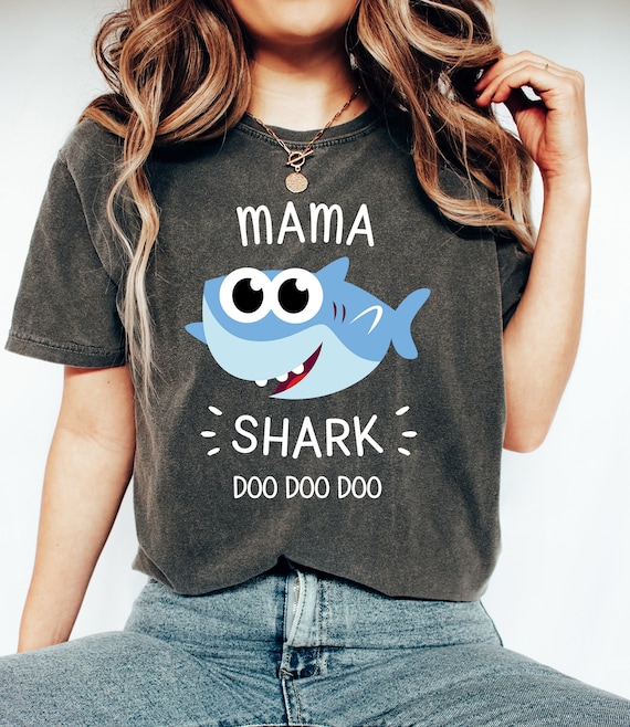 Retro Vintage Momma Shark Doo Doo Tshirt Retro Vintage Momma Shark Doo Doo Tshirt