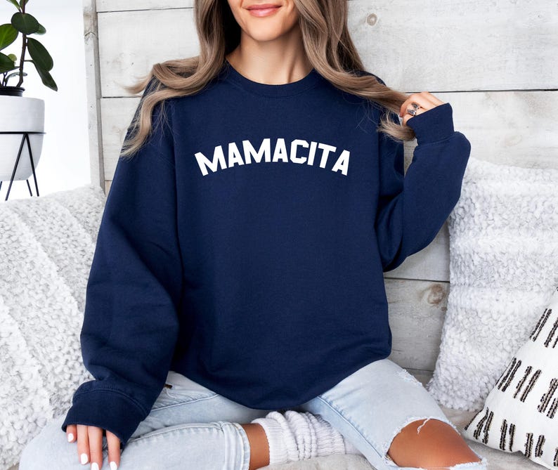 Mamacita Sweatshirt, Mamacita Shirt, Mom Sweatshirt, Latin Mom, Mom Gift, Gift For Mom, Mom Sweater image 2