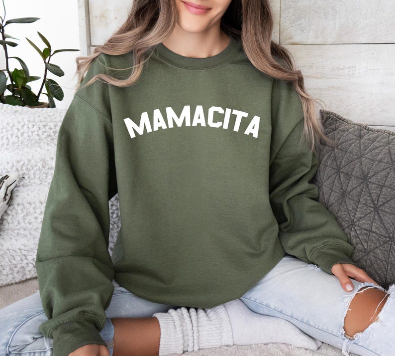 Mamacita Sweatshirt, Mamacita Shirt, Mom Sweatshirt, Latin Mom, Mom Gift, Gift For Mom, Mom Sweater image 5
