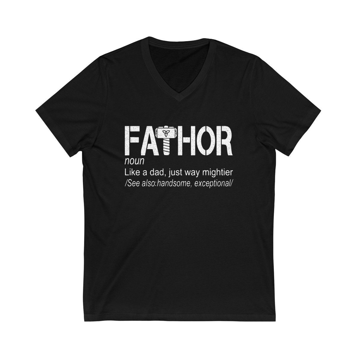 Fathor Shirt V Neck Father Shirt Shirt For Dad Dad Shirt | Etsy