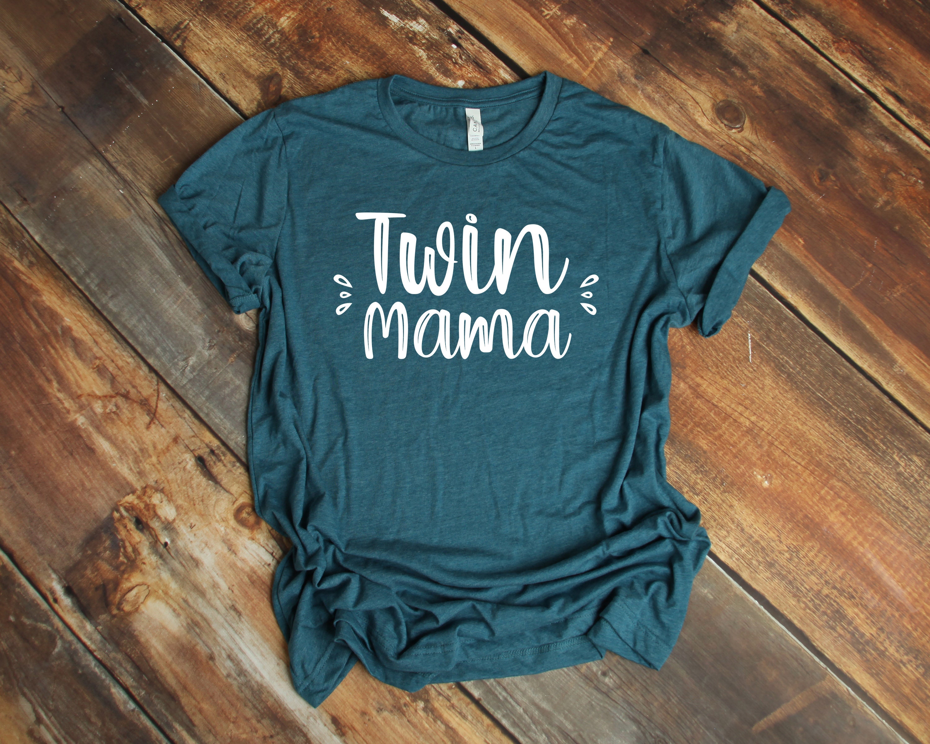 Twin Mom Shirt Unisex Twin Mama Shirt Mom of Twins Mother | Etsy