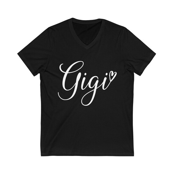 Gigi Shirt Unisex V Neck Gigi T Shirt 