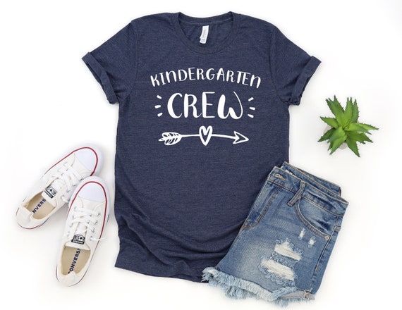 Kindergarten Crew Shirt Unisex, Teacher Shirt, Teacher T Shirt, Kindergarten Teacher, Teacher Gift, Gift For Teachers