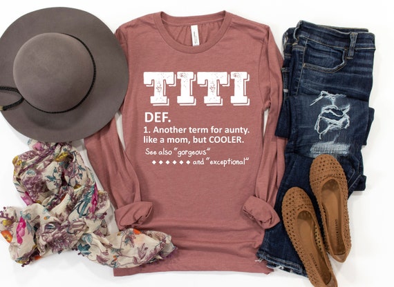 Funny New Auntie Tshirt Soon To Be Titi 2019 Gifts For Women Funny New Auntie Tshirt Soon To Be Titi 2019 Gifts For Women