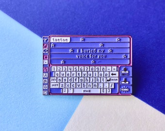 Pictochat BTS Series | Enamel Pin