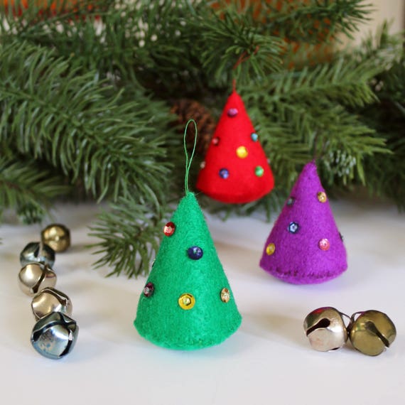  DIY  Felt Christmas  Tree Ornament  Kit  Etsy