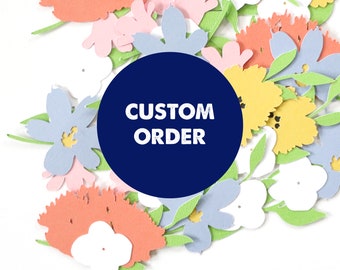 Pedido personalizado para Erica