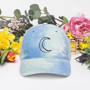 Moon Tie dye hat