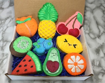 Fruit Bath Bomb Box. Fruit Themed. Fruit Basket Bath Bomb Box. Fruity Bath Bombs. Pineapple Bath Bomb. Cherry Bath Bomb. Lemon Bath Bomb,