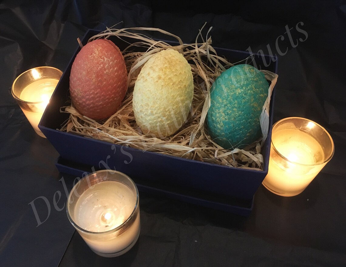 Dragon Bath Bomb Gift Set. Dragon Egg Bath Bomb Gift Set. Etsy