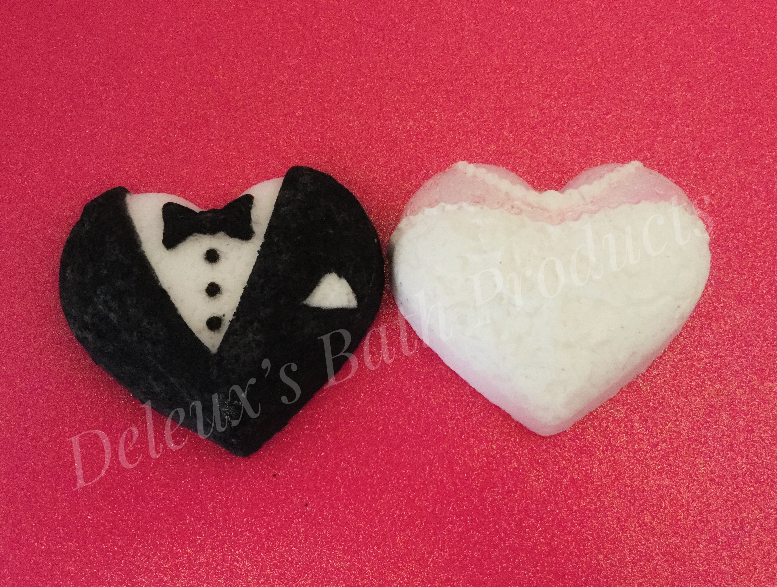 Bride and Groom Bath Bombs. Wedding Favours. Bridal Shower Etsy